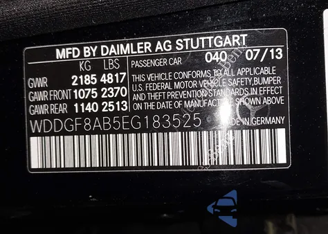 WDDGF8AB5EG183525